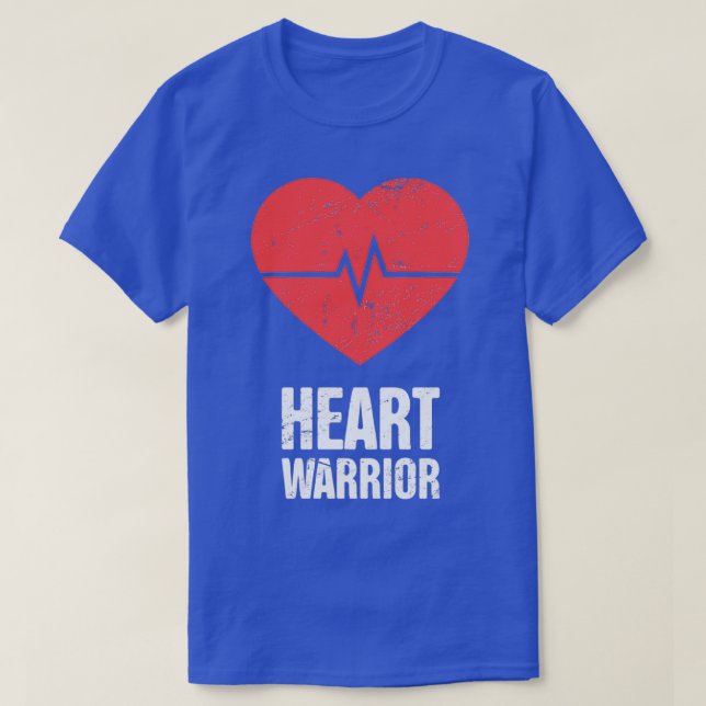 Distressed Funny Heart Doctor Cardiologist 7 T-Shirt (Design Front)