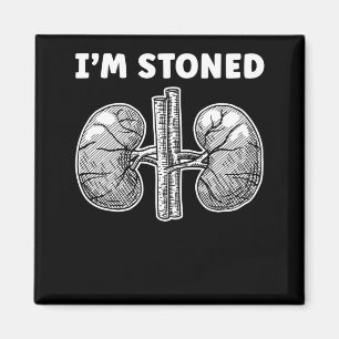 Distressed Funny Kidney Stone Surgery Magnet