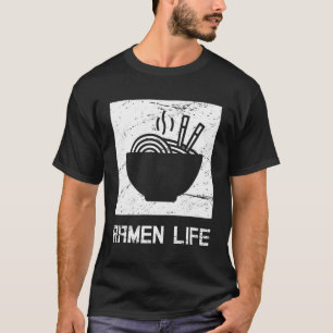 Distressed Funny Ramen Lover Japanese Food Ramen T-Shirt