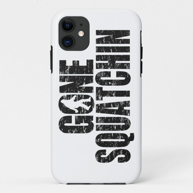 Distressed Gone Squatchin iPhone 5 Case (Back)