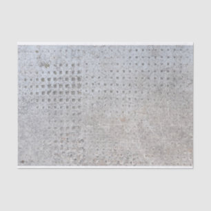 Distressed Grunge Industrial Textured Concrete DIY Tissue Paper