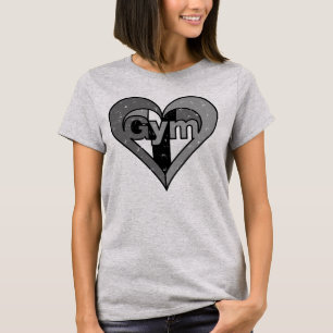 Distressed Gym Heart T-Shirt