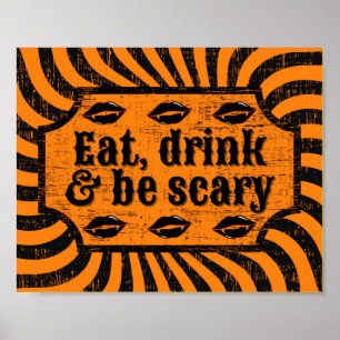 Distressed Halloween Poster