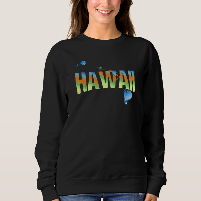 Distressed Hawaii Sweatshirt (Front)