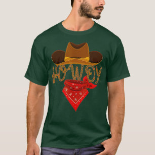 Distressed Howdy Cowboy  T-Shirt