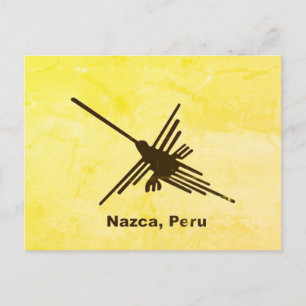 Distressed Hummingbird Nazca, Peru Postcard