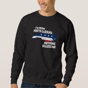 Distressed I'm From North Carolina State Nothing S Sweatshirt