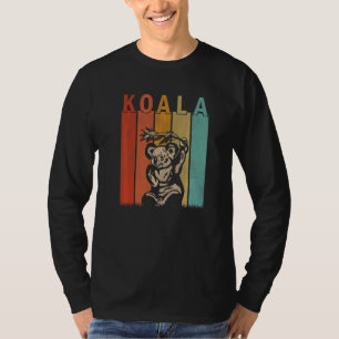 Distressed Koala Men Women Kid Cute Koala Retro T-Shirt