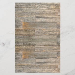 Distressed light Rustic Wood grain planks Stationery