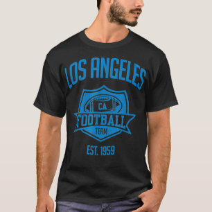 Distressed Los Angeles Look Charger Party Tailgat T-Shirt