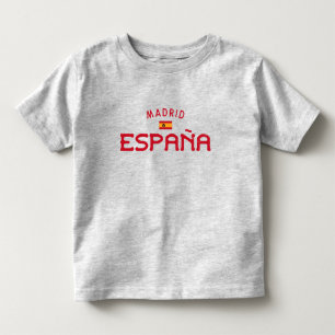Distressed Madrid Spain (España) Toddler T-Shirt
