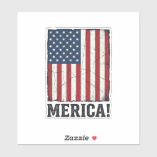 Distressed Merica Flag Patriotic Vector Shirt Desi