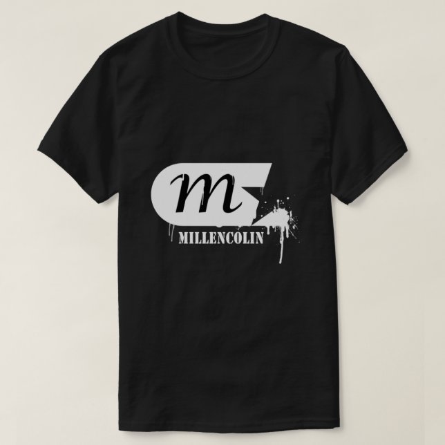 Distressed Millencolin - Sweedish Band Graphic Gif T-Shirt (Design Front)