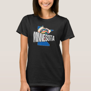 Distressed Minnesota T-Shirt
