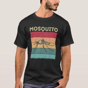 Distressed Mosquito Boys Girls Retro Style Mosqui T-Shirt