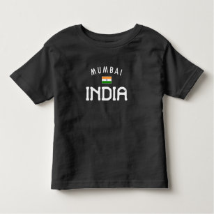 Distressed Mumbai India Toddler T-Shirt