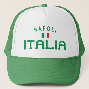 Distressed Napoli Italia (Naples Italy) Trucker Hat