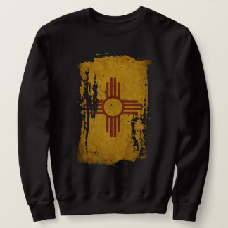 Distressed New Mexico Flag Sweatshirt