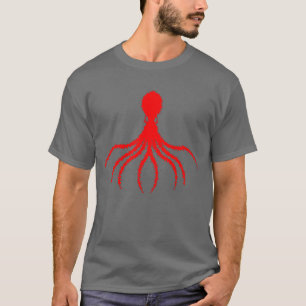 Distressed Octopus Design - Men's Basic T-Shirt