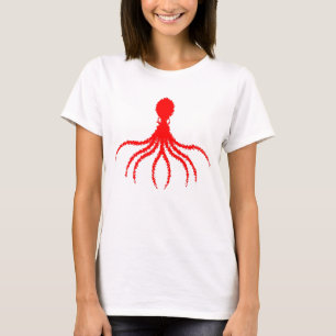 Distressed Octopus Design - Men's Basic T-Shirt
