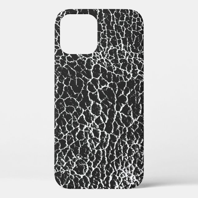 Distressed overlay texture of crocodile or snake s Case-Mate iPhone case (Back)