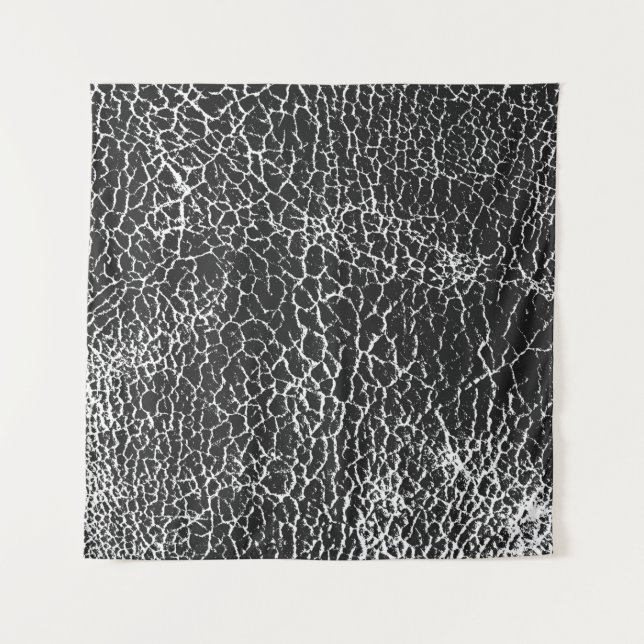 Distressed overlay texture of crocodile or snake s tapestry (Front)