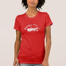 Distressed Paddle On Design - Women's American App