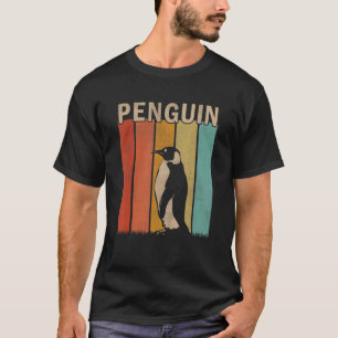 Distressed Penguin Men Women Kid Cute Penguin Re T-Shirt