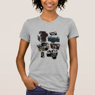 distressed photographer photography retro Camera T-Shirt