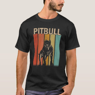 Distressed Pitbull Dog Men Women Kid Pitbull Dog T-Shirt