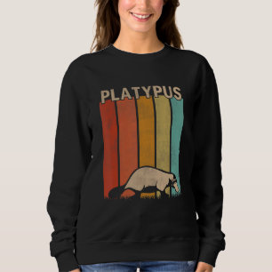 Distressed Platypus Men Women Kid Cute Platypus Sweatshirt
