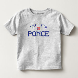 Distressed Ponce Puerto Rico Toddler T-Shirt