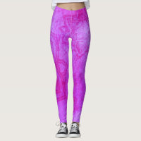 Distressed Purple Mandala Pattern