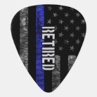 Distressed Retired Police Flag