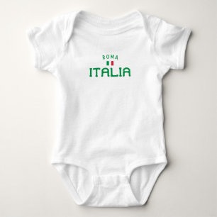 Distressed Roma Italia (Rome Italy) Baby Bodysuit