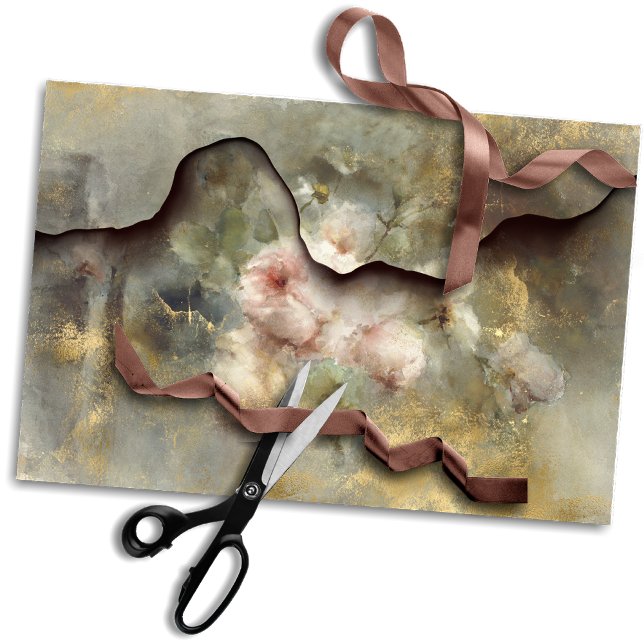 Distressed Rose | Blush PInk Grunge Decoupage Torn Tissue Paper (Creator Uploaded)
