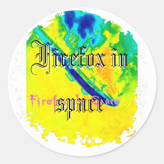 Distressed Round Stickers (Front)