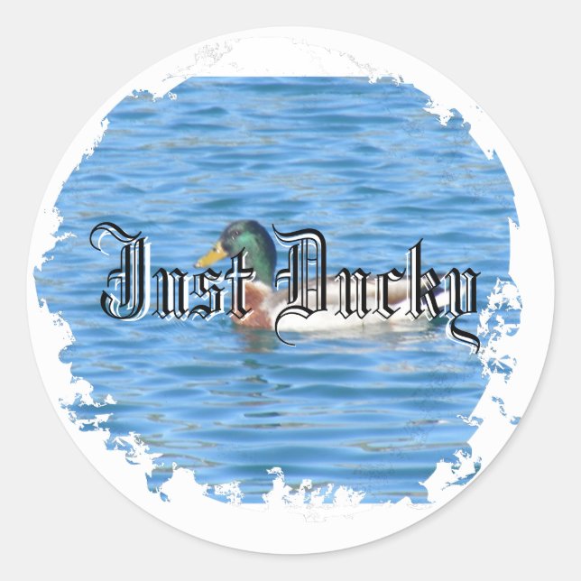 Distressed Round Stickers (Front)