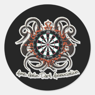 Distressed Round Stickers - Customised