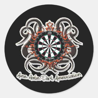 Distressed Round Stickers - Customised