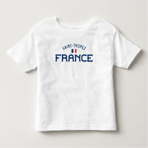 Distressed Saint-Tropez France Toddler T-Shirt