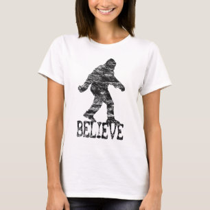 Distressed Sasquatch "BELIEVE" T-shirt