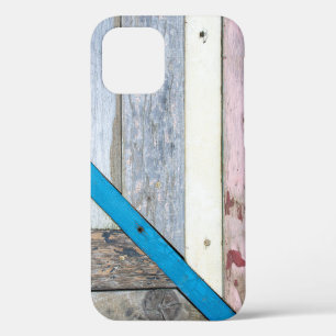 Distressed Shabby Chic Wood iPhone 12 Case