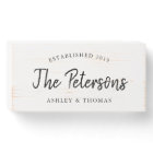 Distressed Sign | Farmhouse Family Name Wood Sign