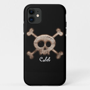 Distressed Skull & Bones Phone Case Cover