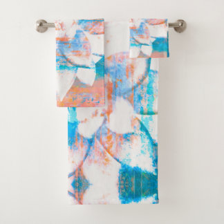Distressed Succulent Towel Set