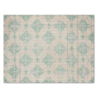 Distressed Teal Damask