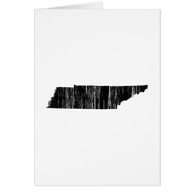 Distressed Tennessee State Outline (Front)