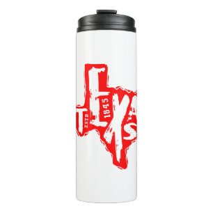 Distressed Texas #USAPatriotGraphics © Thermal Tumbler