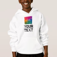 Distressed Text Add Image Here Template Kids Boys